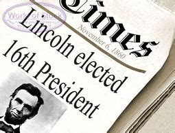 Election of Abraham Lincoln - The Road to Civil War