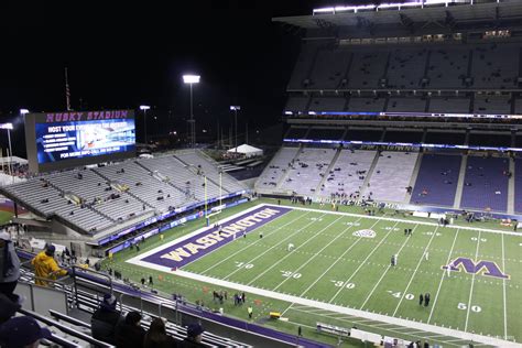 Husky Stadium Seating Chart Rows