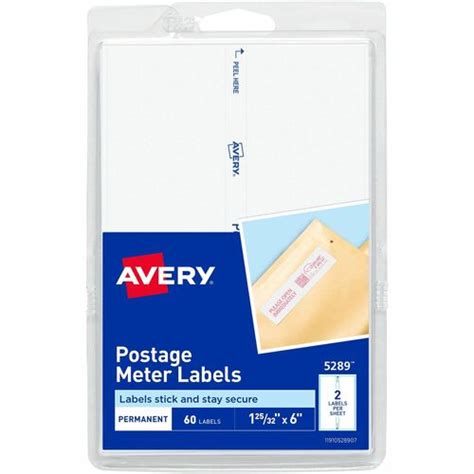 Postage Meter Labels