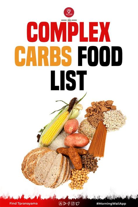 Complex Carbs Food List Good Carbs, Healthy Carbs, Healthy Life ...