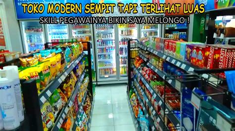 Toko Modern Sempit Tapi Terlihat Luas dan Menarik - YouTube