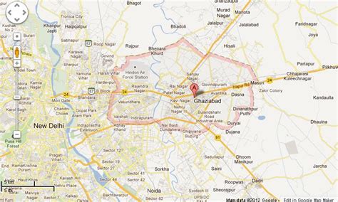 Ghaziabad Map