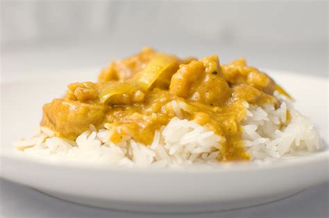 It's a women's world: Chicken curry with White Rice