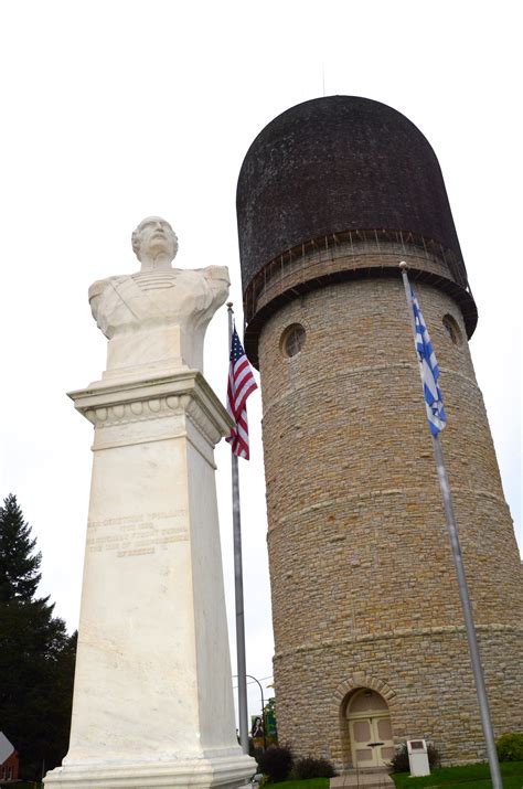 Michigan Roadside Attractions: Ypsilanti Water Tower - Travel the Mitten