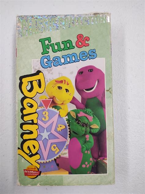 Barney - Fun and Games 2000 VHS Classic | Grelly USA