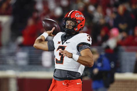 Former Oklahoma State QB Spencer Sanders signs Ole Miss for the final season - Local News Today