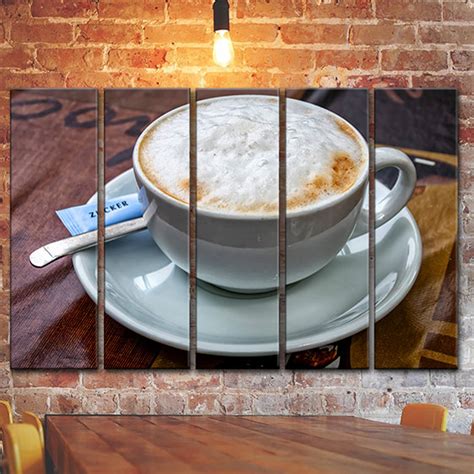 Cappuccino Wall Art Decor Picture Painting Poster Print on - Etsy