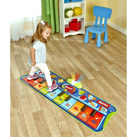 Step-to-Play Piano Mat - Musical Electronic Floor Keyboard for Toddlers ...