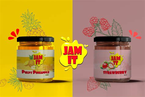 Jam Label Design "JAM IT" :: Behance