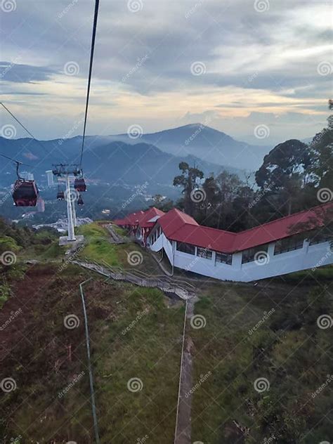 Genting Highlands Cable Car Stock Photo - Image of genting, tourism ...