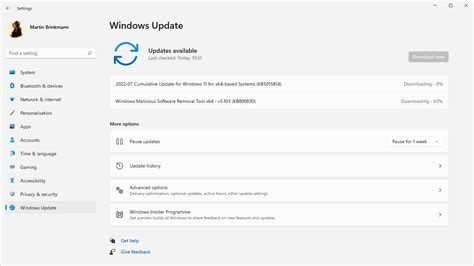 Microsoft Windows Security Updates July 2022 overview