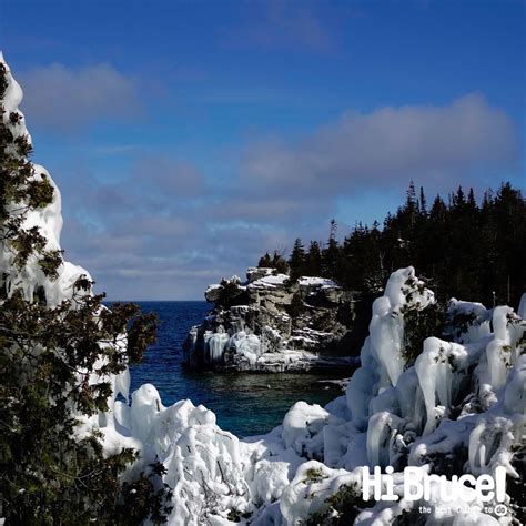 A gentle reminder of The Bruce Peninsula in Winter : r/ontario