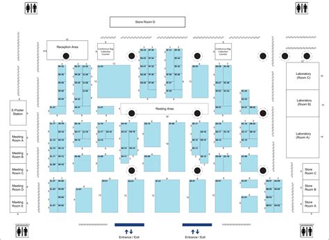 Exhibition Floor Plan – APAO 2018