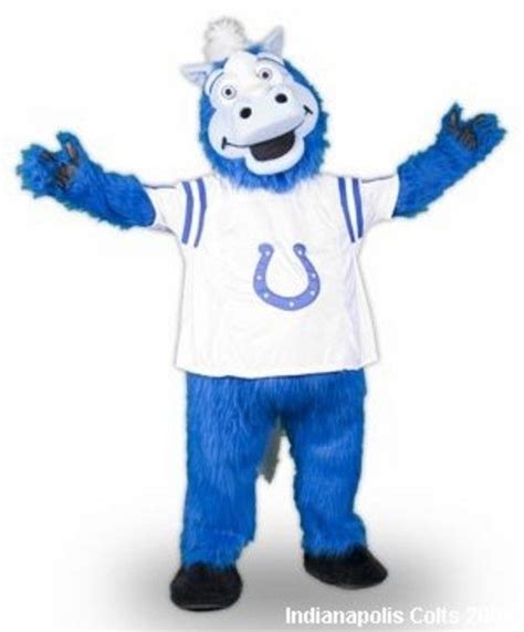 Blue Indianapolis Colts Mascot | Sports | Pinterest | Indianapolis colts, Blue and NFL