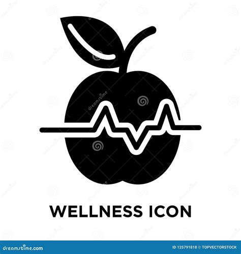 Wellness Icon Vector Isolated on White Background, Logo Concept Stock Vector - Illustration of ...