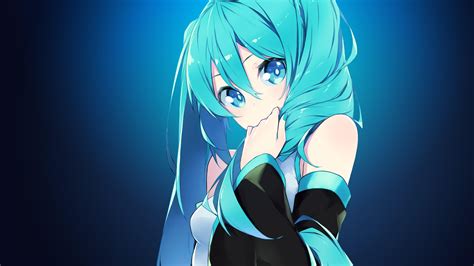 Cute Anime Blue Hair Wallpapers - Wallpaper Cave