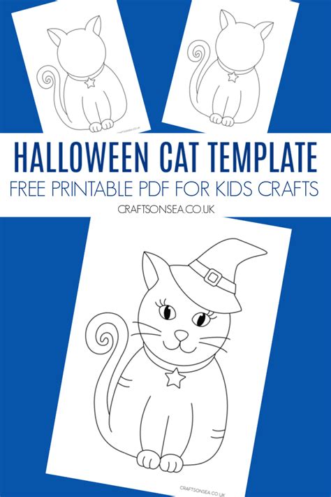 Halloween Cat Template Printable