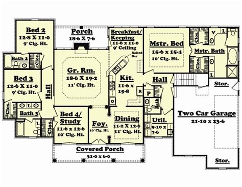 Cedarcrest House Plan – House Plan Zone