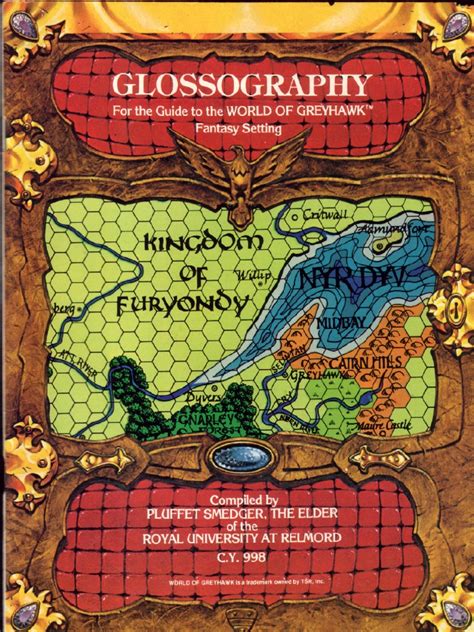 1015 - World of Greyhawk - Glossography