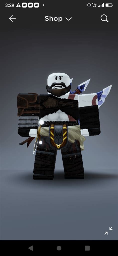 Kratos Cosplay I guess... : r/RobloxAvatars