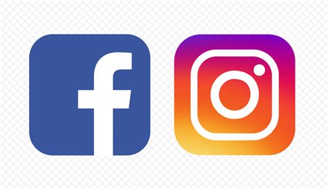 HD Old Facebook Instagram Square Logos Icons PNG | Facebook and ...