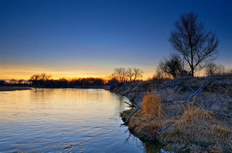 Sunset on the South Platte River | View Large On Black Just … | Flickr