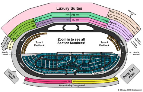 Chicago Motor Speedway Seating Chart: A Visual Reference of Charts ...