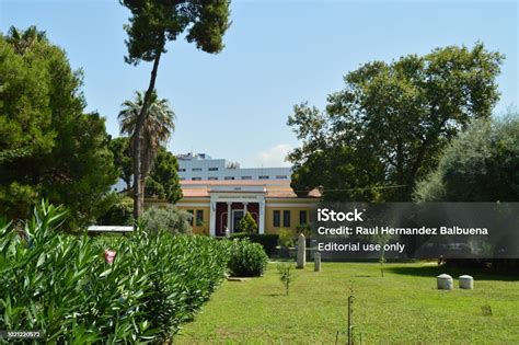 Main Facade Of The Archaeological Museum Of Volos Architecture History Travel Stock Photo ...