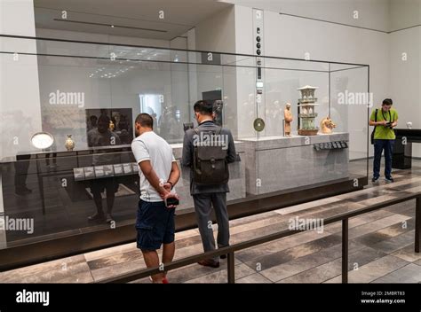 The Louvre museum exhibits of ABU dhabi Stock Photo - Alamy