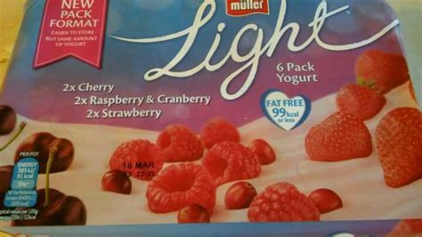 Muller light yogurts - OLIO