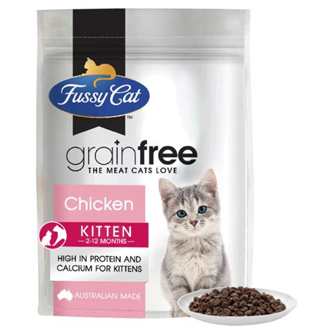 Buy Fussy Cat Grain Free Dry Kitten Food Chicken Online | Better Prices ...