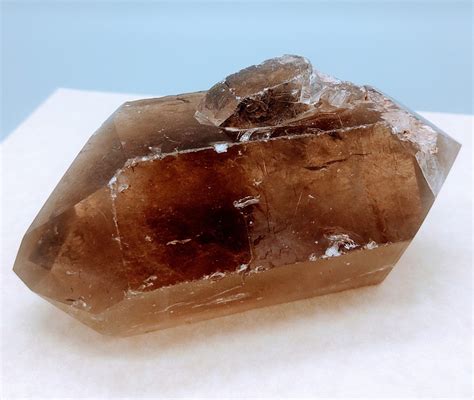 Double Terminated Smoky Quartz with rutile - Irvs