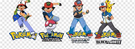 Ash Ketchum Pokémon Black 2 and White 2 Pikachu Evolution, pikachu, cartoon, fictional Character ...