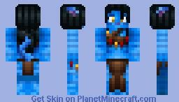 -Avatar: Na'vi huntress- Minecraft Skin