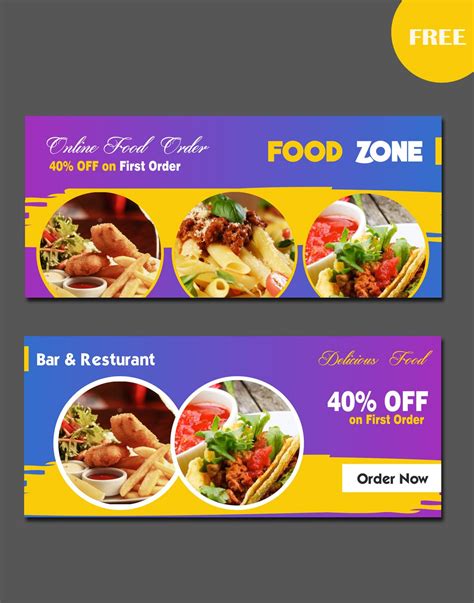 food website banners | Food website, Food banner, Order food