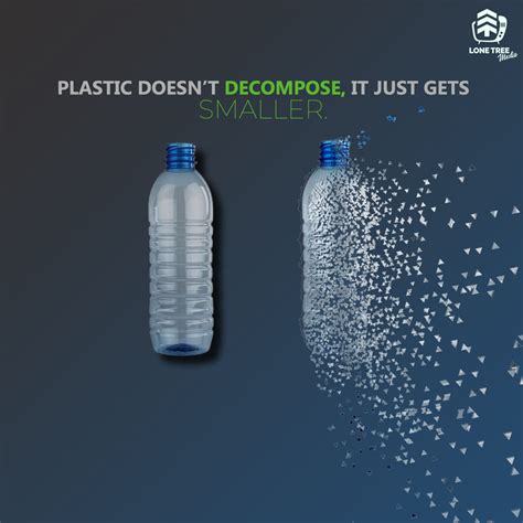 Plastic breaks down into microplastics. Microplastics are small, barely ...