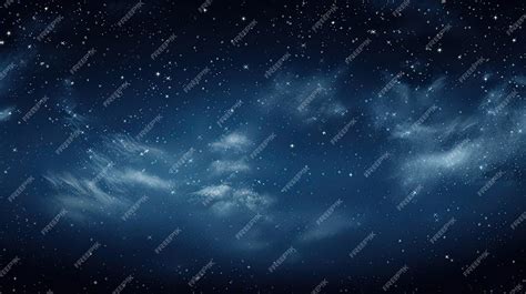 Premium AI Image | Starry Night Sky Backdrop