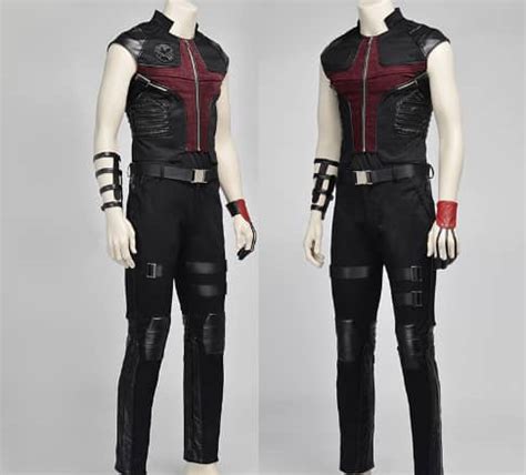 Hawkeye Avengers Sleeveless Cosplay Costume – REAL INFINITY WAR