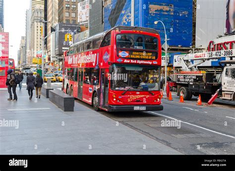 Sightseeing-Tour Bus, New York Stock Photo - Alamy