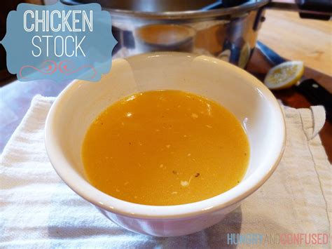 Homemade Chicken Stock Recipe