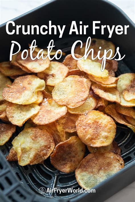 Air Fryer Potato Chips Recipe CRUNCHY, EASY | Air Fryer World