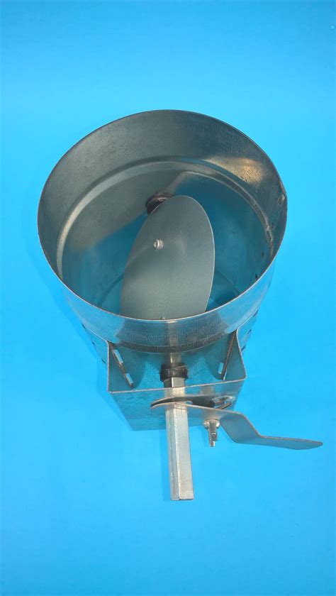 Steel Round Manually Operated Volume Control Damper for Duct - Air Damper and HVAC