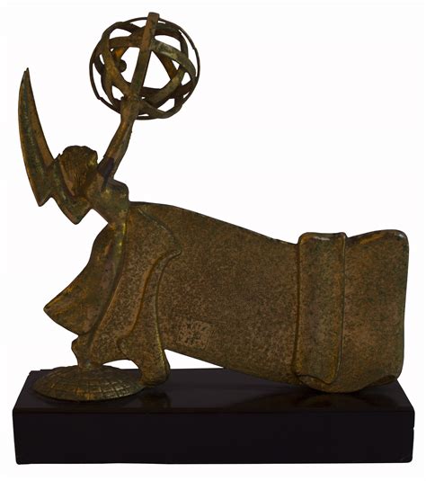 Lot Detail - Emmy Award for the JFK Documentary ''A Young Man From Boston''