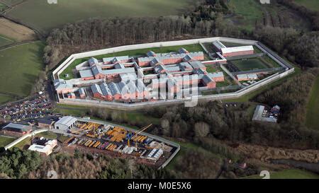 aerial view of HMP Bullingdon Prison near Bicester, Oxfordshire, UK Stock Photo: 125852467 - Alamy