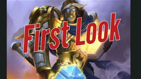 First Look at Prot Paladin in the DF Beta - YouTube