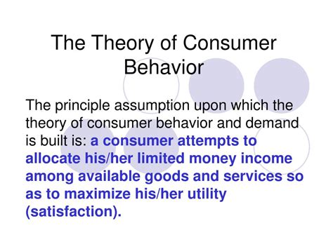 PPT - The Theory of Consumer Behavior PowerPoint Presentation, free download - ID:1483381