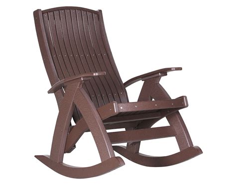 Poly Lumber Comfort Rocking Chair