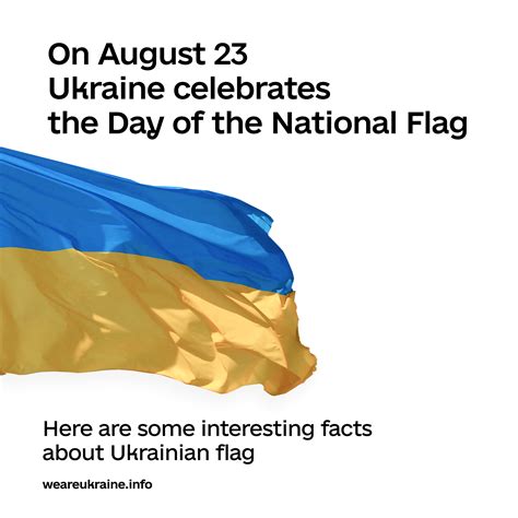 On August 23 Ukraine celebrates the Day of the National Flag - We Are ...