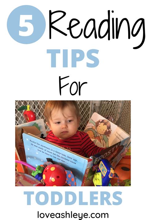 5 Reading Tips for Babies, Toddlers, & Preschoolers - Love, Ashley E