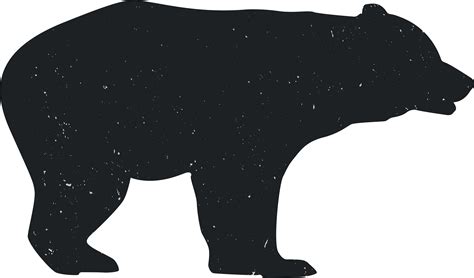 Bear Silhouette Dog Animal - Transparent Bear Silhouette Png Clipart - Full Size Clipart ...